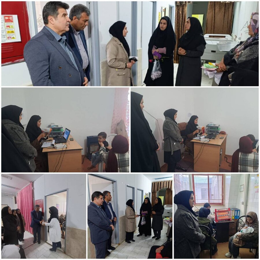 بازدید رئیس بهزیستی شهرستان زیرکوه و کارشناسان پیشگیری از معلولیت‌های اداره‌کل از طرح‌های غربالگری بینایی و شنوایی