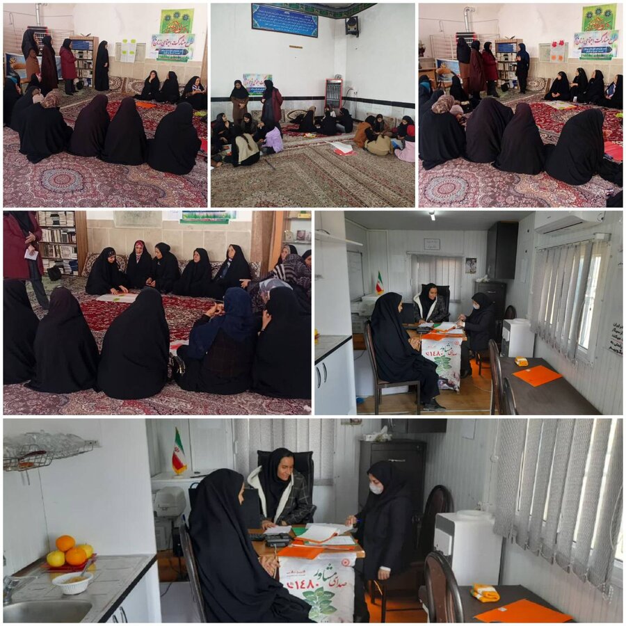 بازدید کارشناسان پیشگیری از اعتیاد اداره کل بهزیستی خراسان جنوبی از اجرای طرح‌های پیشگیری در زیرکوه