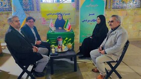 برپایی میز خدمت بهزیستی  در مصلی امام خمینی (ره) شهر یاسوج