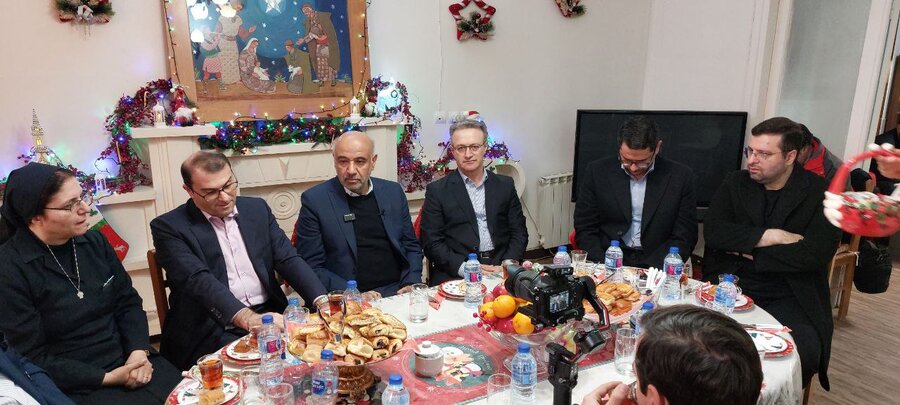 بازدید از خانه سالمندان حضرت مریم