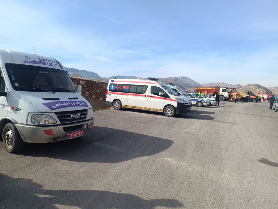 حضور اورژانس اجتماعی شهرستان دنا در رزمایش مشترک دستگاه های خدماتی و امدادی 