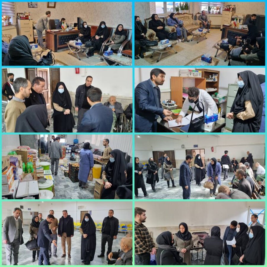 بازدید نظارتی از مرکز توانبخشی و نگهداری فاطمه الزهرا(س) شهرستان سلماس