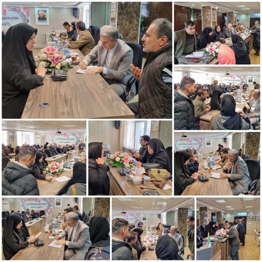 دیدار چهره‌به‌چهره فرماندار سلماس با بیش از ۲۰۰ نفر از شهروندان