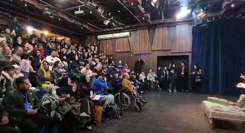 با هم ببینیم | طنین «ای ایران» با صدای هنرمندان دارای معلولیت در حاشیه جشنواره کاسپین