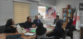 فردیس | تشکیل جلسه حوزه توانبخشی با حضور کارشناسان دفتر روزانه توانبخشی بهزیستی استان البرز