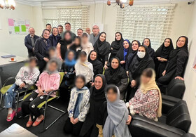 خانه فرشتگان خورشید مهر هادی ساوجبلاغ میزبان مدیرکل پشتیبانی و امور عمومی بهزیستی کشور