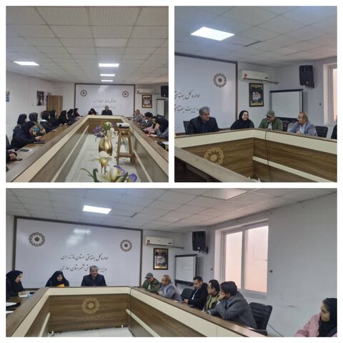 ساری| جلسه رصد برنامه تنبلی چشم در بهزیستی شهرستان ساری برگزار شد