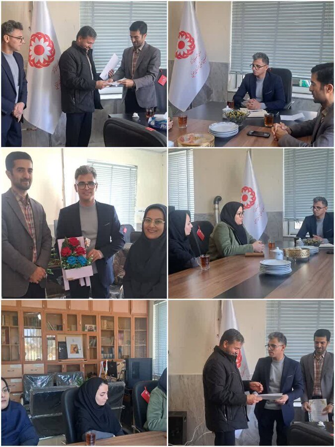 جلسه هم‌اندیشی سرپرست بهزیستی شهرستان عشق‌آباد با کارشناسان و مسئولان مرکز مثبت زندگی برگزار شد