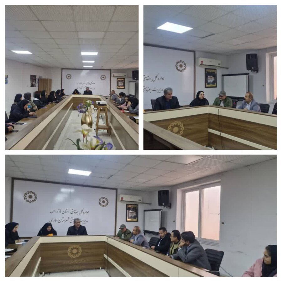 ساری| جلسه رصد برنامه تنبلی چشم در بهزیستی شهرستان ساری برگزار شد