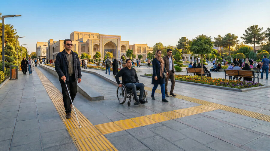 ارائه رسمی طرح پاراشهر گلبهار؛ حضور نمایندگان خراسان رضوی در دبیرخانه ستاد کشوری مناسب‌سازی