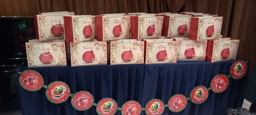 شمیرانات | حضور مدیر کل بهزیستی استان تهران در مراسم شب یلدا در شیرخوارگاه حضرت آمنه(س)                      