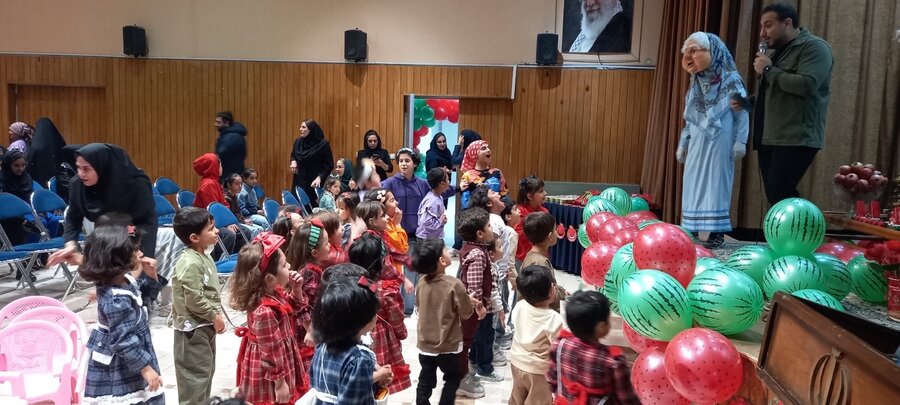 شمیرانات | حضور مدیر کل بهزیستی استان تهران در مراسم شب یلدا در شیرخوارگاه حضرت آمنه(س)                      