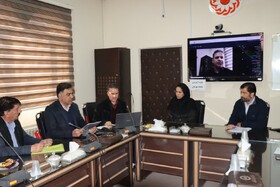 جلسه آموزشی و توجیهی در خصوص نحوه ثبت‌نام در سامانه مهرسان شرکت توزیع برق استان مرکزی