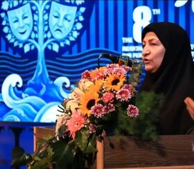 نوع پرست مدیرکل دفتر توانبخشی آموزشی، حرفه‌ای و توان‌پزشکی سازمان بهزیستی کشور در جشنواره تئاتر افراد دارای معلولیت کاسپین