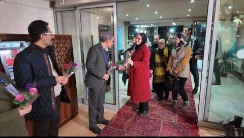 استقبال از گروه‌های نمایشی جشنواره تئاتر منطقه‌ای زاگرس ویژه افراد دارای معلولیت در سنندج