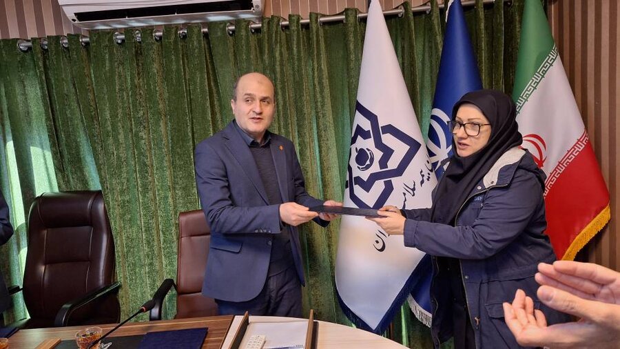 جلسه اداره کل بهزیستی گیلان و بیمه سلامت