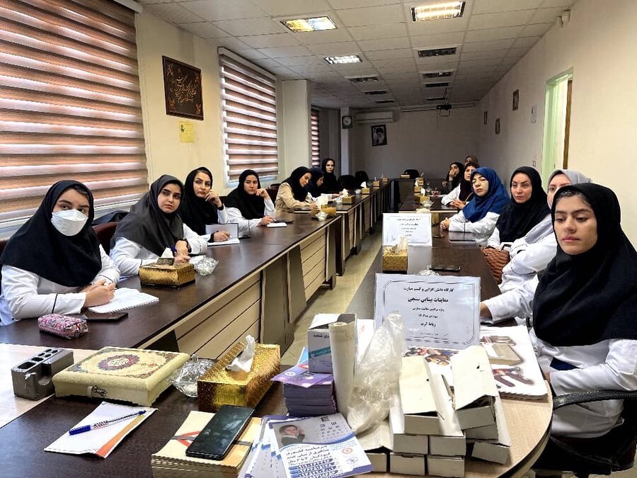 رباط کریم | برگزاری کارگاه آموزشی غربالگری بینایی