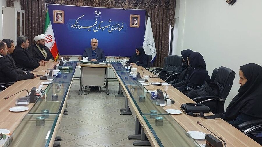 فیروزکوه | برگزاری چهارمین جلسه شورای مشارکت‌های مردمی