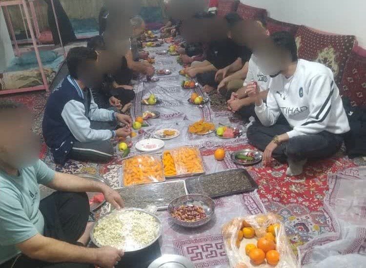 دماوند | برپایی جشن یلدا در مراکز اقامتی ترک اعتیاد ماده ۱۵ تحت نظارت اداره بهزیستی