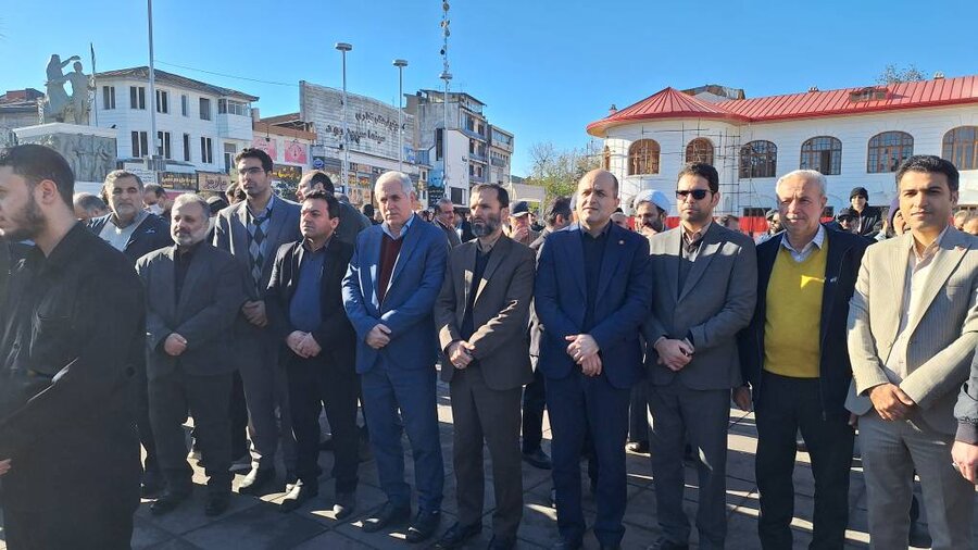 اجتماع مردمی حماسه ۸ دی در گیلان آغاز شد