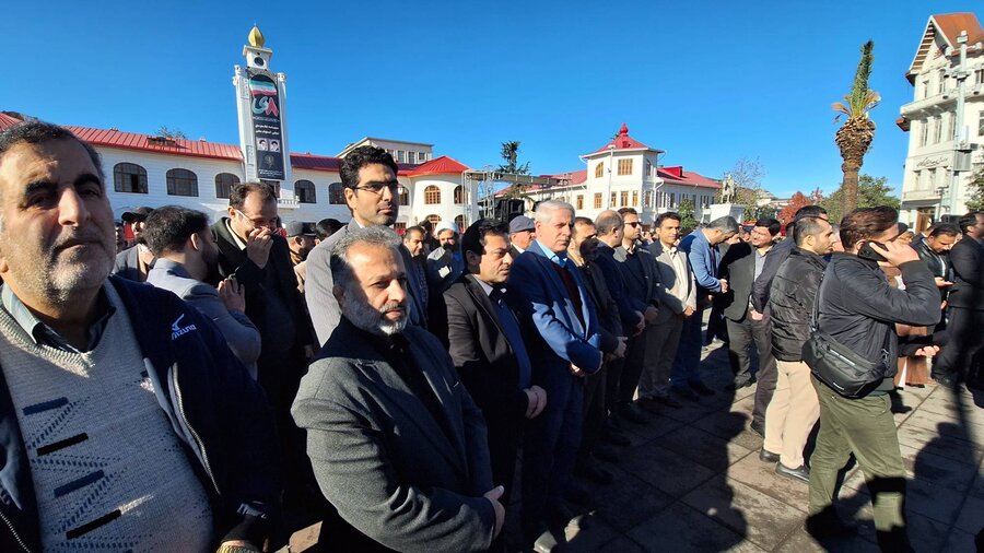 اجتماع مردمی حماسه ۸ دی در گیلان آغاز شد