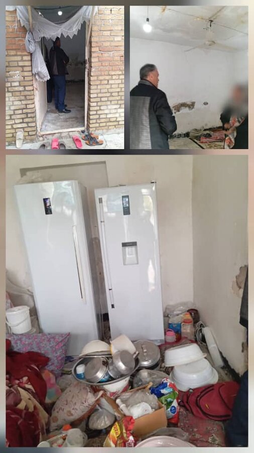 بازدید رئیس اداره بهزیستی ایذه از خانه‌های مددجویان سیل‌زده