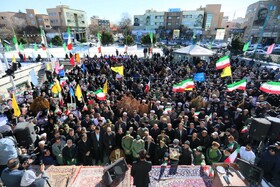 مراسم بزرگداشت حماسه ۹ دی با حضور گسترده مسئولان و اقشار مختلف مردم در همدان برگزار شد