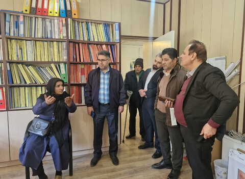 کرج | بازدید و رصد سرزده کارشناسان دفتر بازرسی فرمانداری از اداره بهزیستی شهرستان کرج