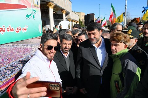 گزارش تصویری | برگزاری مراسم بزرگداشت حماسه ۹ دی در همدان