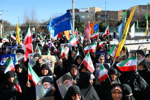 گزارش تصویری | برگزاری مراسم بزرگداشت حماسه ۹ دی در همدان