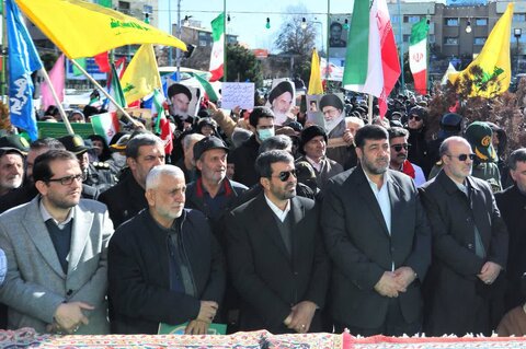 گزارش تصویری | برگزاری مراسم بزرگداشت حماسه ۹ دی در همدان