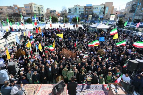 گزارش تصویری | برگزاری مراسم بزرگداشت حماسه ۹ دی در همدان