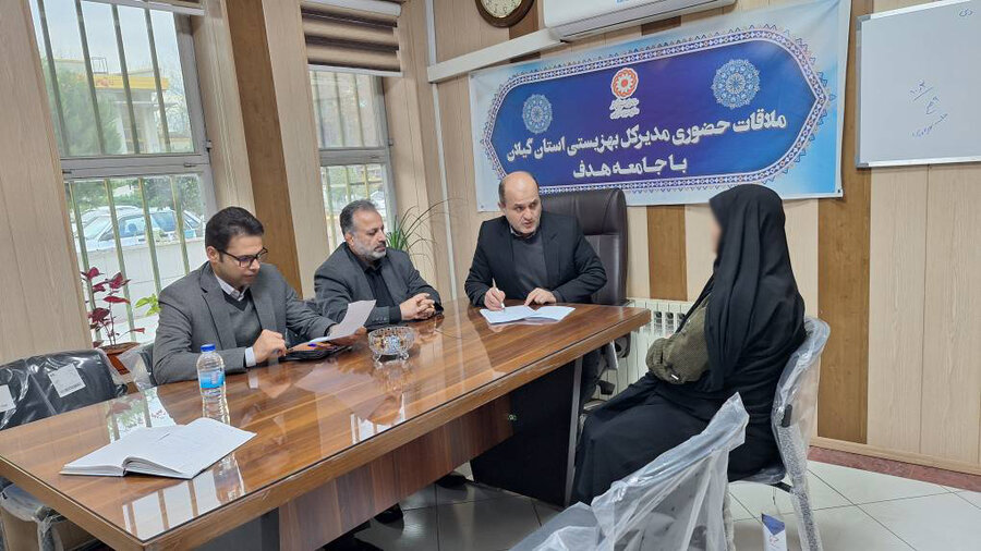 ملاقات عمومی مدیرکل بهزیستی گیلان با مددجویان و توانخواهان