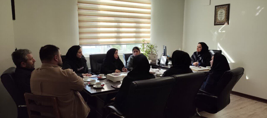 برگزاری نشست هم افزایی بهزیستی البرز با دستگاههای اجرایی در خصوص مسائل و مشکلات مرکز نگهداری کودکان کار و خیابان