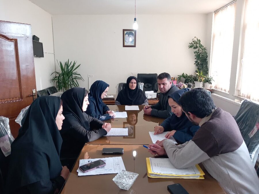 نمین| بررسی هزینه‌کرد اعتبارات در اداره بهزیستی شهرستان نمین