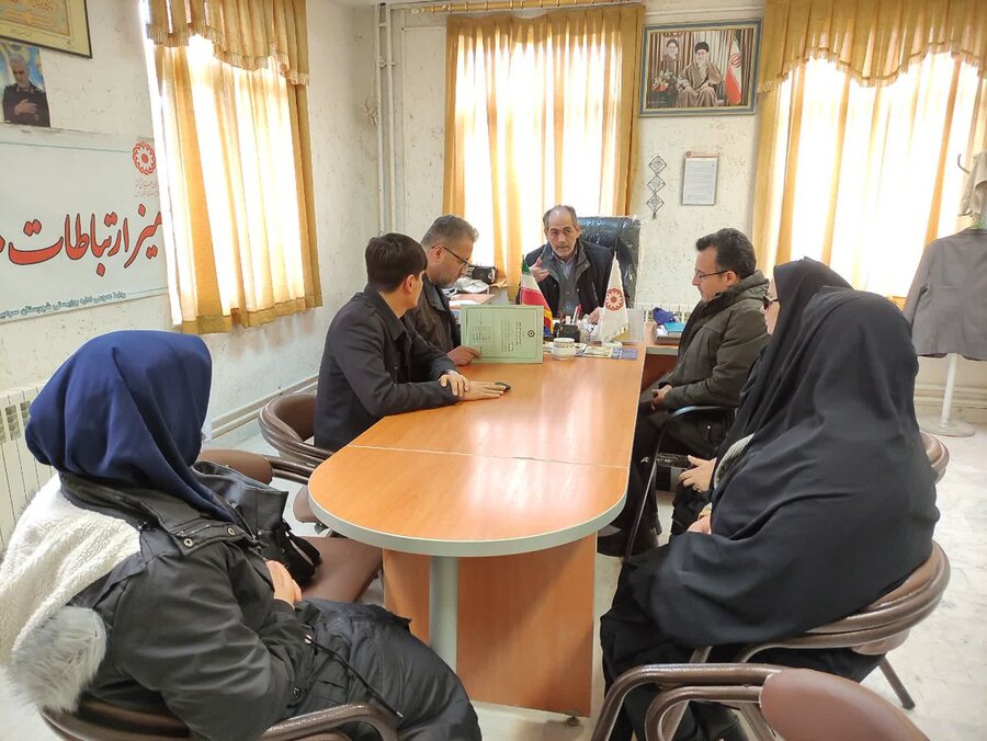 سرعین| جلسه شورای اداری بهزیستی شهرستان سرعین