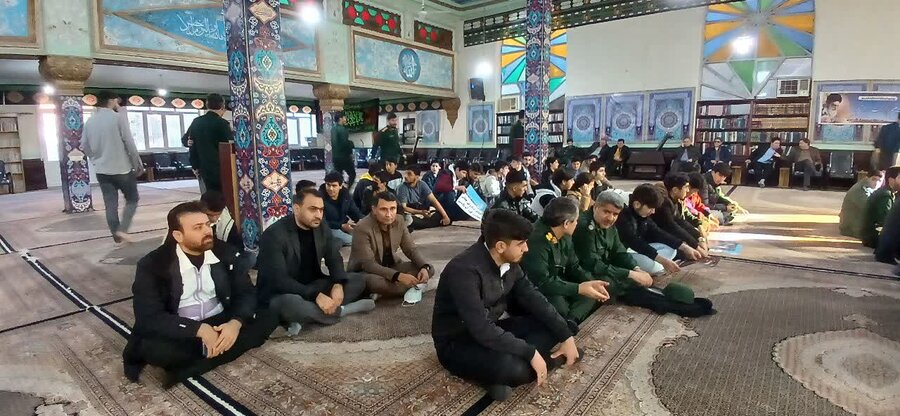 پارس آباد| گردهمایی گرامی‌داشت ۹ دی‌ماه در مسجد جامع پارس‌آباد برگزار شد.