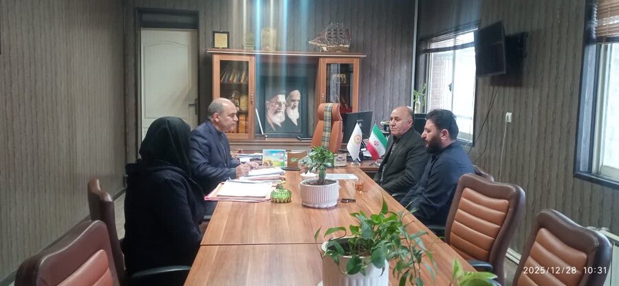 رباط کریم|برگزاری جلسه با مؤسسه خیریه فاطمه الزهرا در راستای تأمین نیازهای ایتام