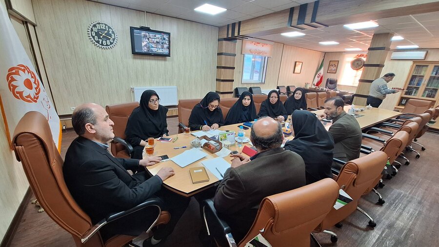 برگزاری جلسه کمیته نظارت بر مراکز و موسسات غیردولتی تحت نظارت بهزیستی استان