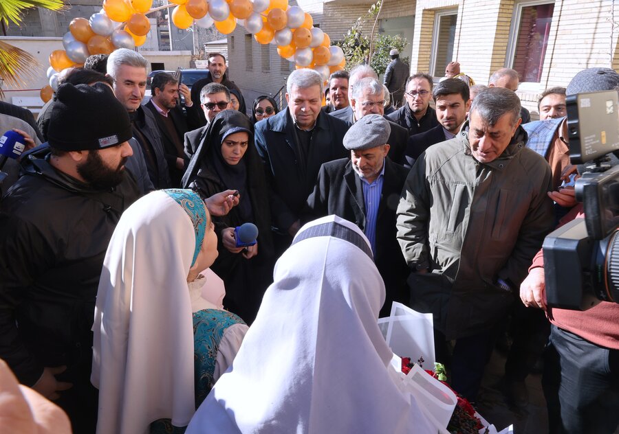 افتتاح مرکز سالمندان جنت در پردیس