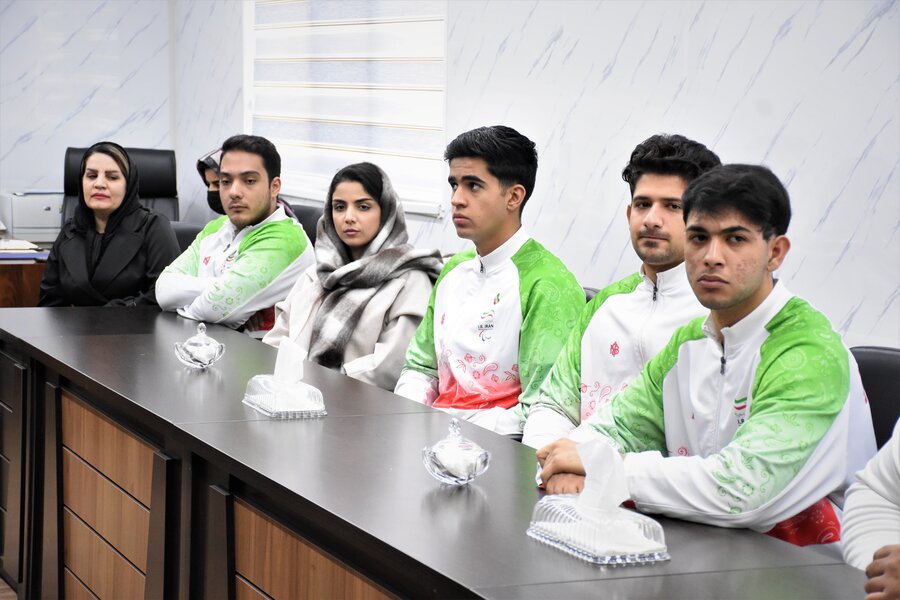 تجلیل از قهرمانان پاراالمپیک