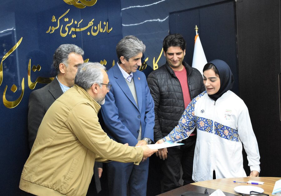 تجلیل از قهرمانان پاراالمپیک