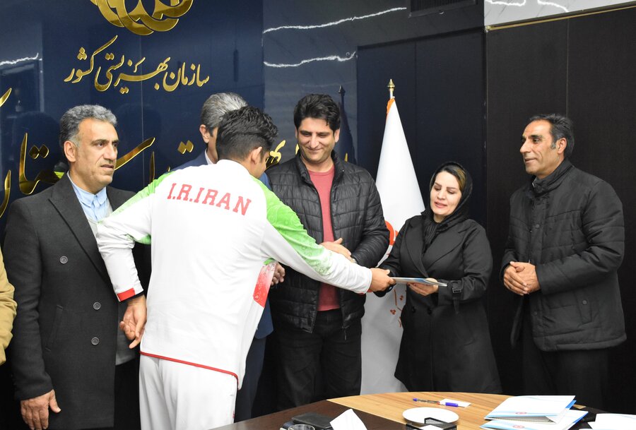 تجلیل از قهرمانان پاراالمپیک