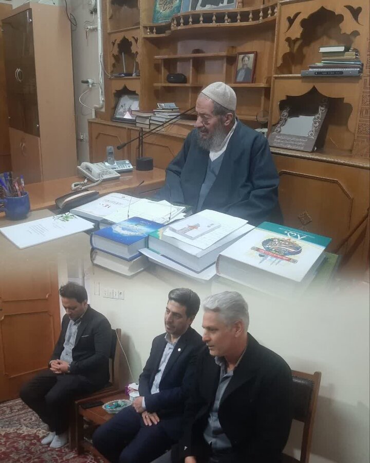 دیدار مسئولان بهزیستی قم با حضرت  آیت‌الله مقتدایی/تأکید بر خدمت‌رسانی خالصانه و حفظ کرامت انسانی