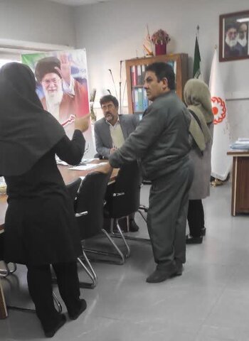 فردیس | دیدار چهره به چهره رئیس بهزیستی فردیس با حضور جمعی از توانخواهان و جامعه هدف