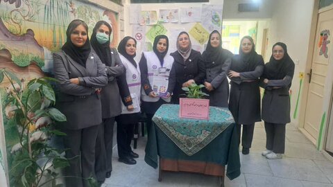 حضور کارشناسان اورژانس اجتماعی بهزیستی کرج در مدرسه ابتدایی آرمان نوین