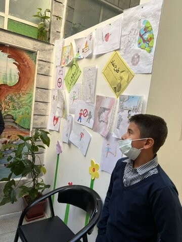 حضور کارشناسان اورژانس اجتماعی بهزیستی کرج در مدرسه ابتدایی آرمان نوین