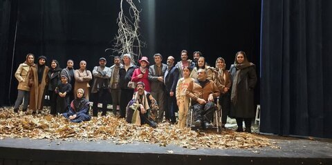 درخشش گروههای نمایشی استان چهارمحال‌ و بختیاری در جشنواره تئاتر افراد دارای معلولیت منطقه آفتاب 