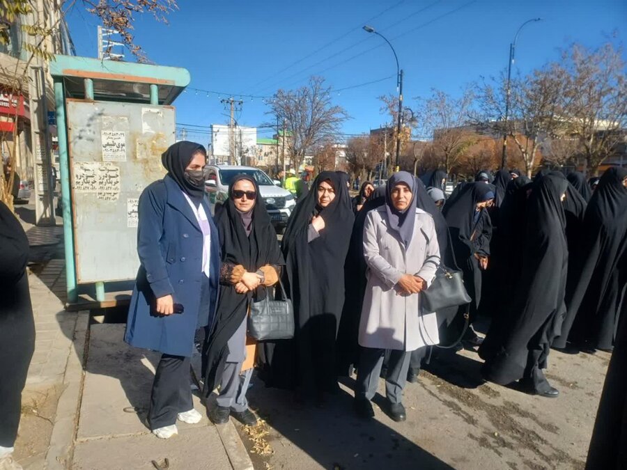 حضور سرپرست بهزیستی و اورژانس اجتماعی بوئین‌زهرا در مراسم «روز میثاق امت با ولایت»