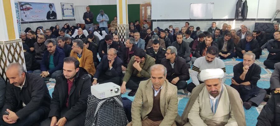 مراسم گرامیداشت حماسه یوم‌الله ۹ دی در دهگلان برگزار شد